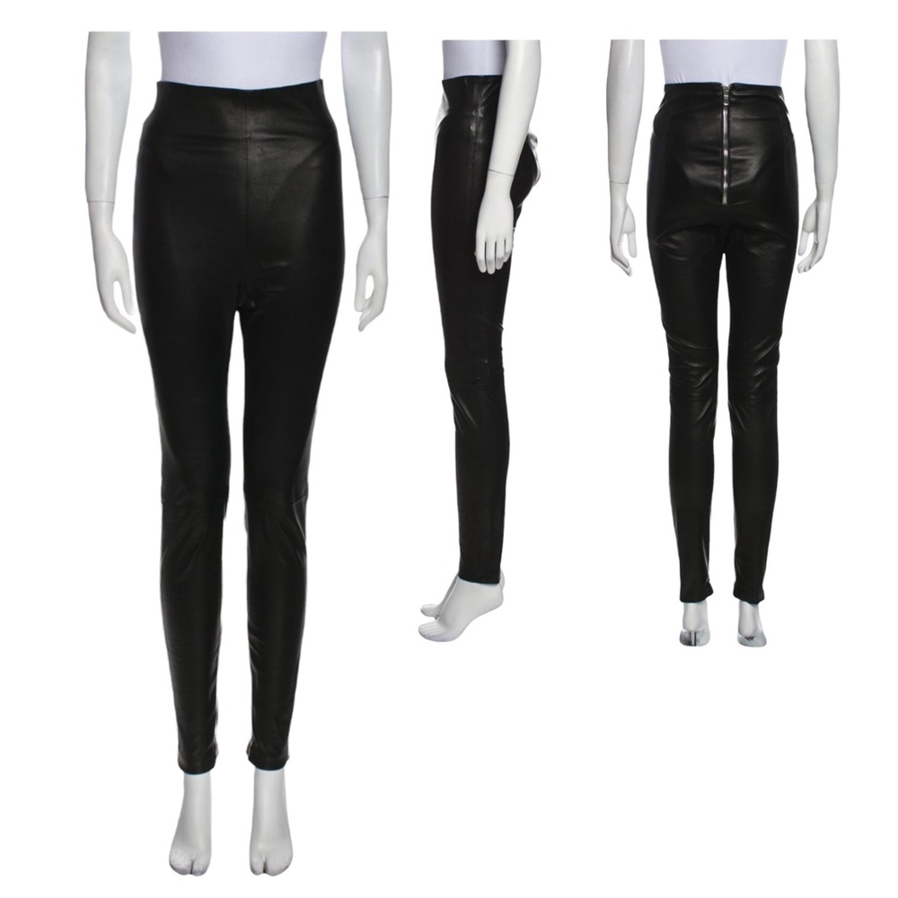 The Perfext Leather Skinny Leg Pants